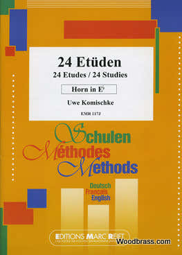 KOMISCHKE UWE - 24 STUDIES (Eb HORN)