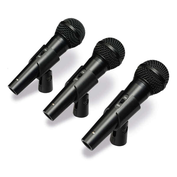 Woodbrass MM5S 3er-Pack Mikrofone