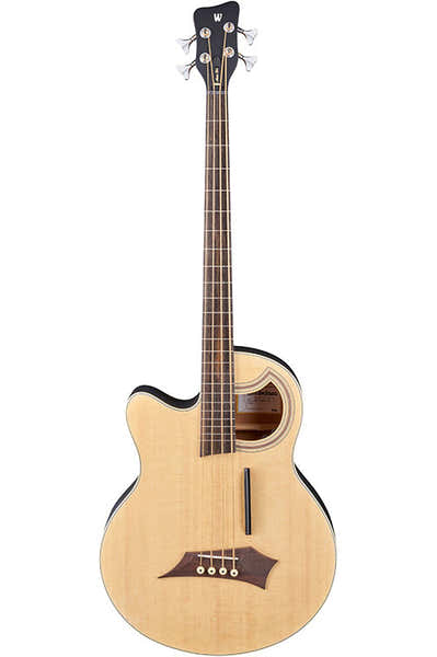 Warwick Bass Alien Standard 4 Line LH Natur satiniert