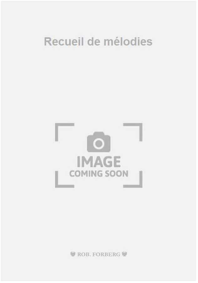 Recueil de mélodies