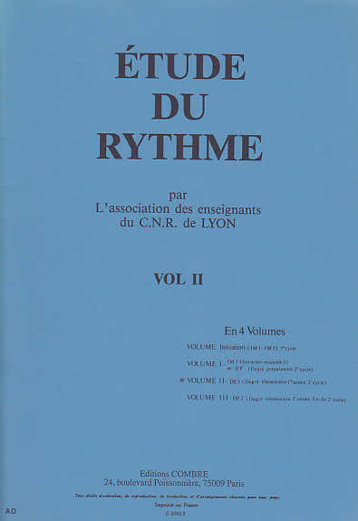 CNR de Lyon - Rhythmusetüde Vol.2