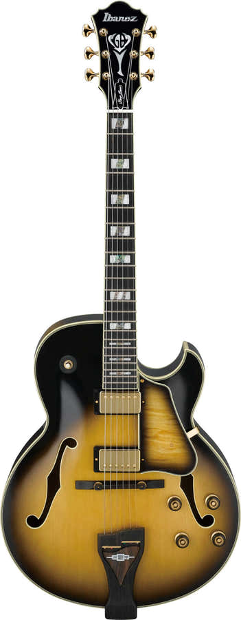 LGB300-VYS Vintage-Gelb-Sunburst Signature George Benson