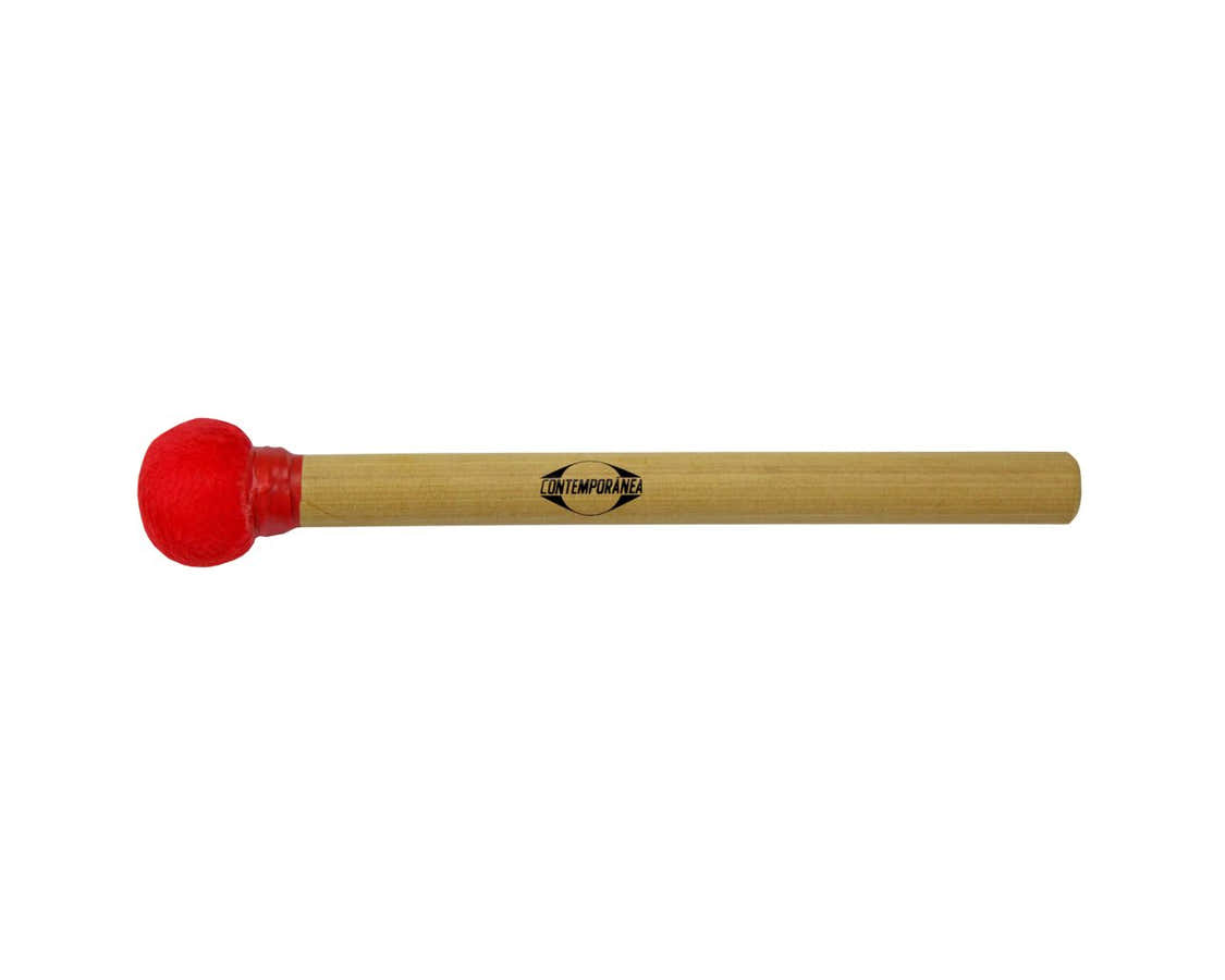 Schlägel Für Surdo Rot Holz Holz Kleiner Kopf 30Cm