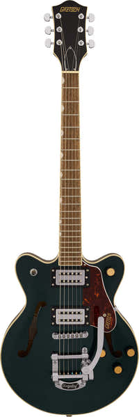 Gretsch Guitars G2655T Streamliner Center Block Jr. Doppel-Cutaway mit Bigsby LRL Cadillac Green