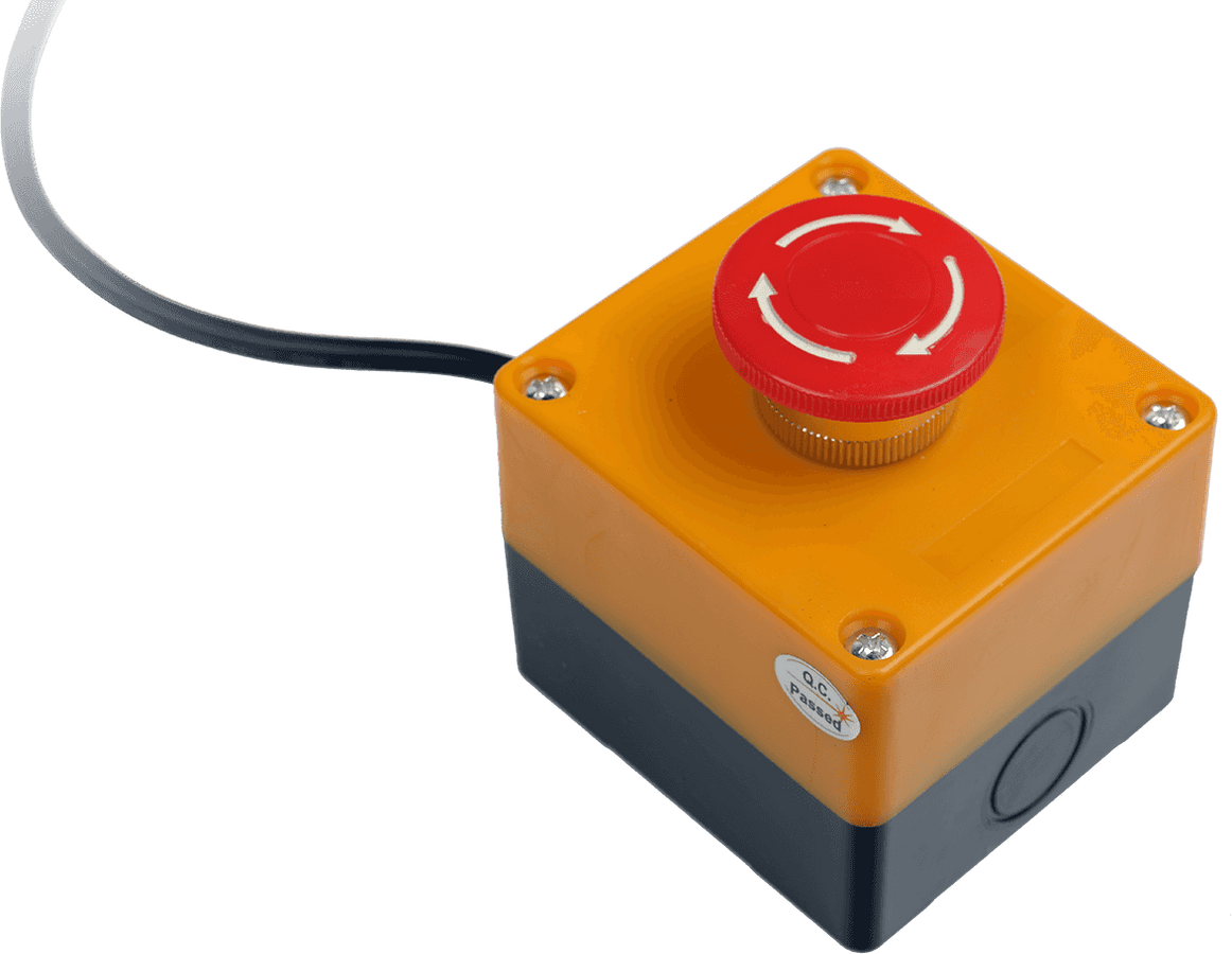INTERLOCK-EMERGENCY PUSH-TASTE INTERLOCK-ALGAMBELEUCHTUNG