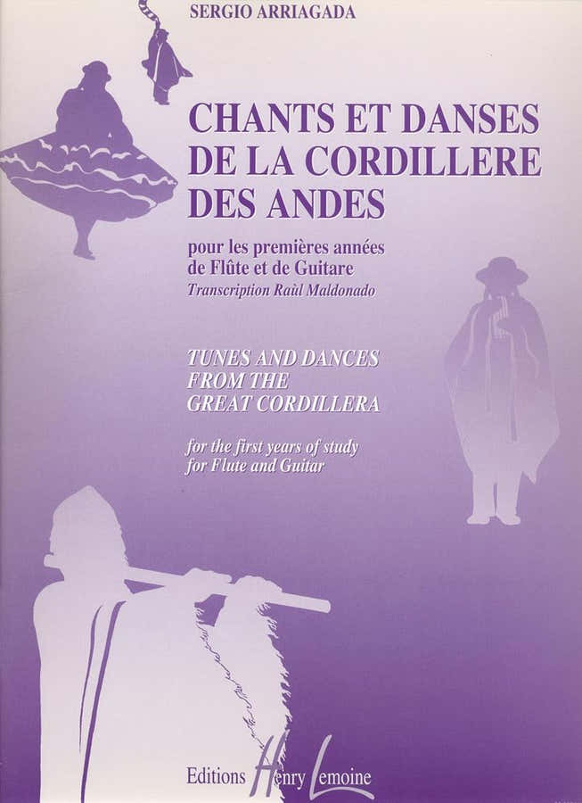 Arriagada/maldonado - Chants/danses Cordillère FL/GT - Flûte et Guitare