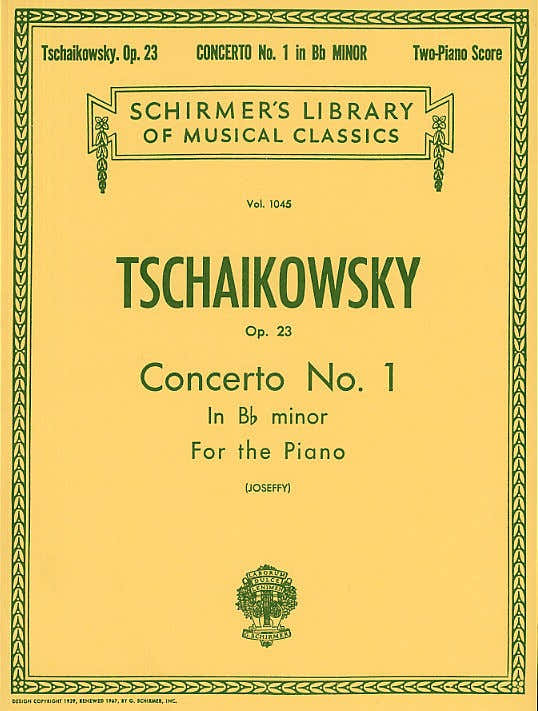 Pyotr Ilyich Tchaikovsky Piano Concerto No.1 In B Flat Minor Op.23 - Two Pianos