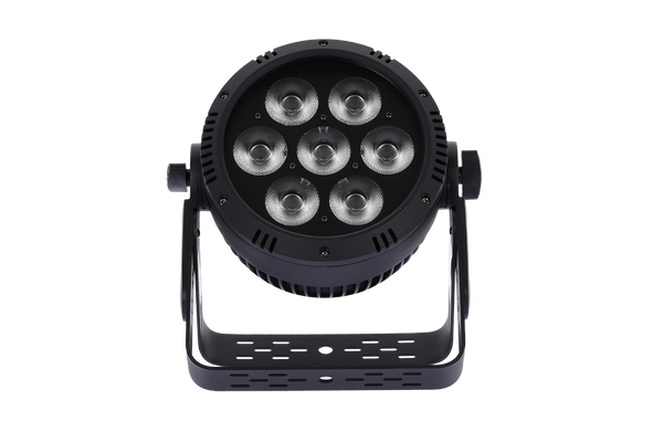 Algam Lighting IP-PAR-725-HEX - 7 x 25W RGBWA-UV IP65 LED Par