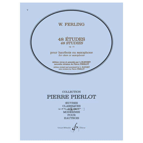 FERLING W. - 48 ETUDES OP.31 - HAUTBOIS