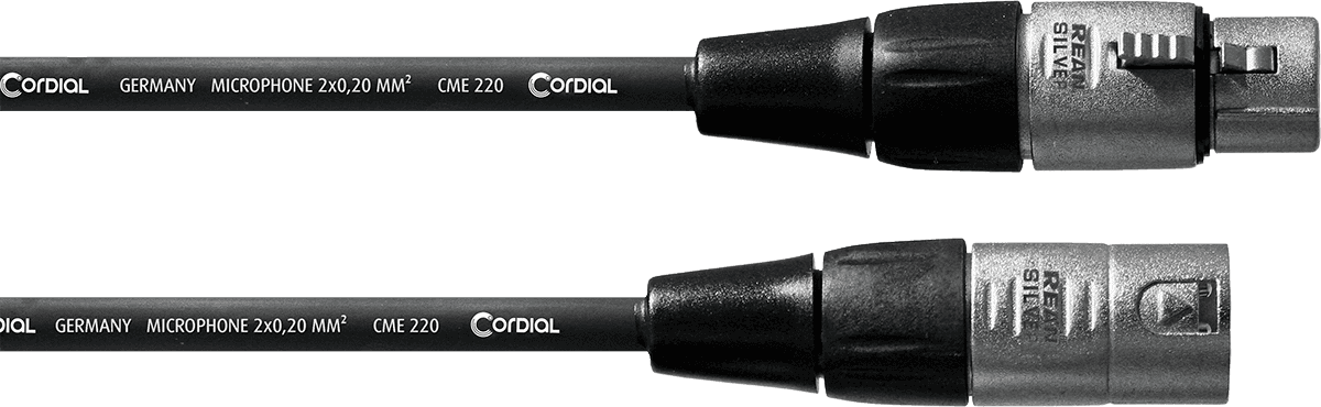 Mikrofonkabel XLR 10 M