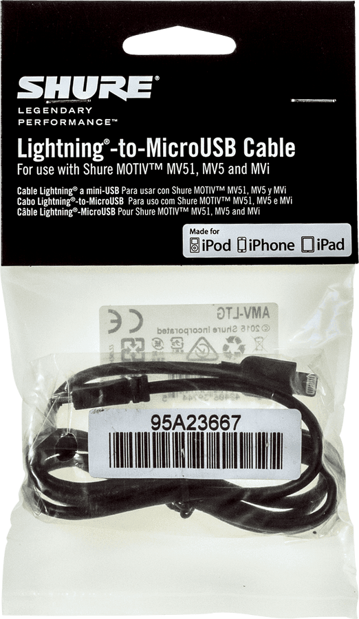 Micro-USB-Kabel - Lightning 1 M