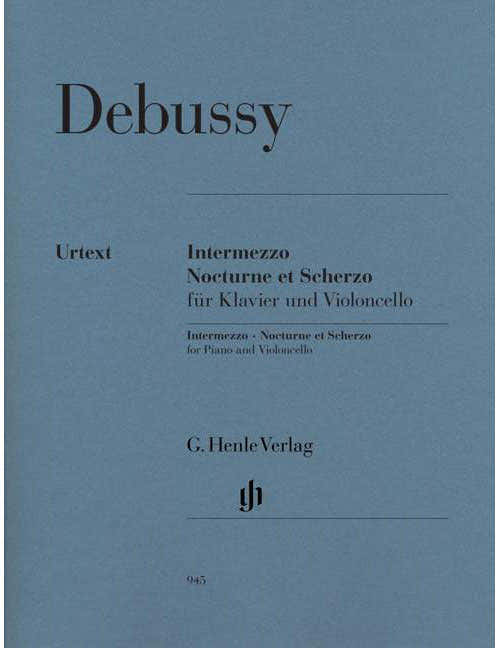 Debussy - Intezzo Nocturne Et Scherzo - Piano Et Violoncelle