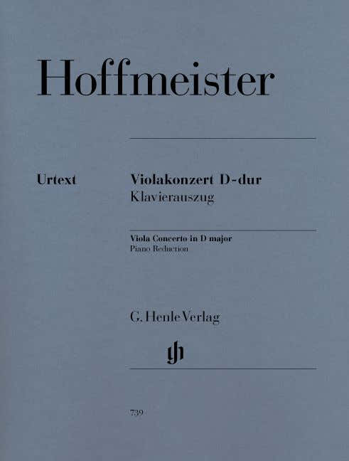 Hoffmeister F.a. - Bratschenkonzert D-Dur