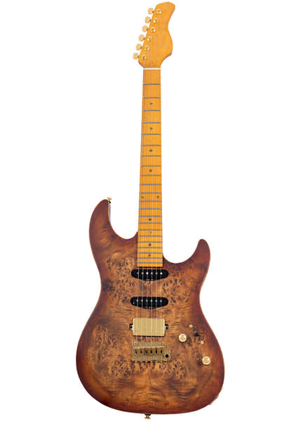 Sire Larry Carlton S10 Hss Nb Dc Mn Natural Burst