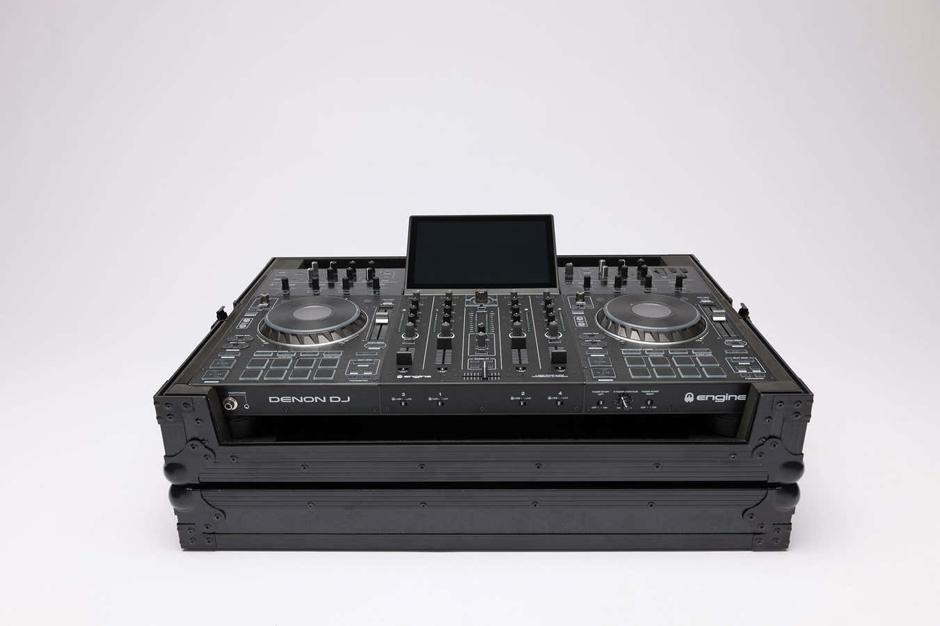 DJ-Controller-Koffer Prime 4 Schwarz/schwarz