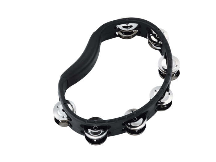 HEADLINER SERIES HAND HELD ABS TAMBOURINE 2 ROWS