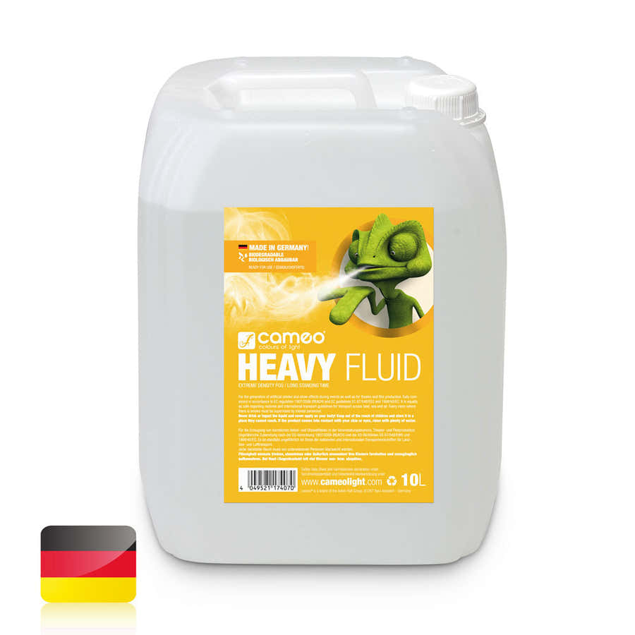 SCHWERE FLSSIGKEIT 10L - SEHR HOHE DICHTE UND SEHR LANGLEBIGE FLSSIGKEIT FR RAUCHMASCHINEN - 10 l