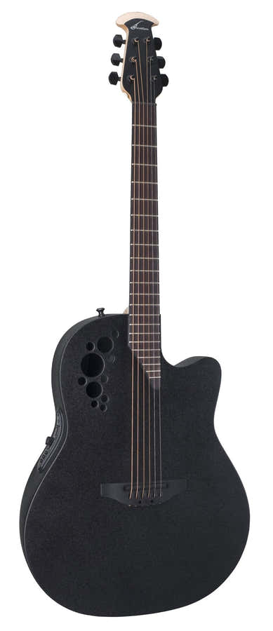E-Akustikgitarre Pro Series Elite Tx Deep Contour Black Textured