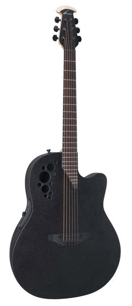 E-Akustikgitarre Pro Series Elite Tx Deep Contour Black Textured