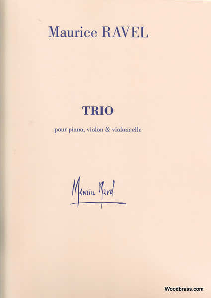 Durand Ravel M. - Trio - Violon Violoncelle et Piano