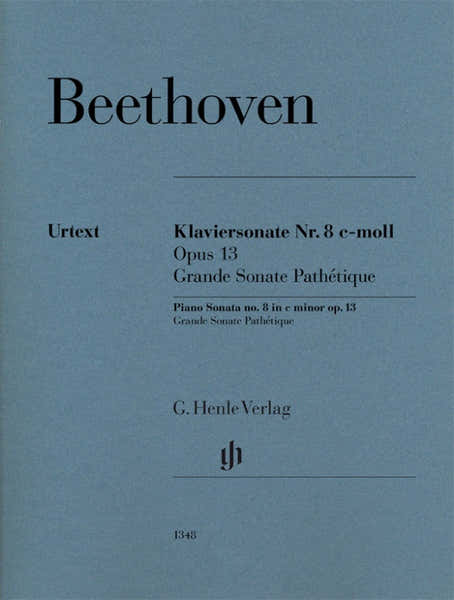 Henle Verlag Beethoven L.V. - Piano Sonata N°8 Op.13 "grande Sonate Pathetique"