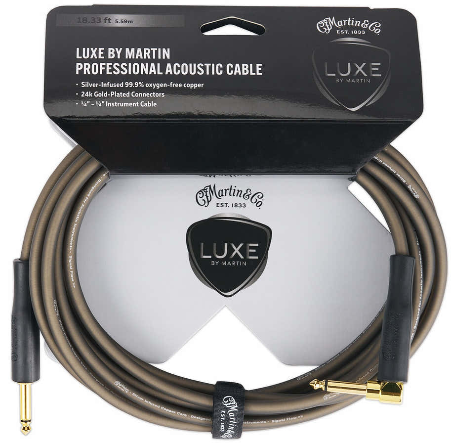 Jackkabel Deluxe abgewinkelt 5,5m