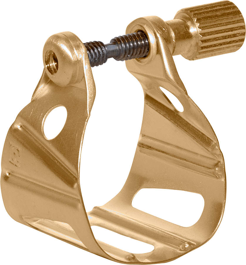 Jazz-Blattschraube Vergoldet - Metallmundstück für Altsaxophon/Tenorsaxophon