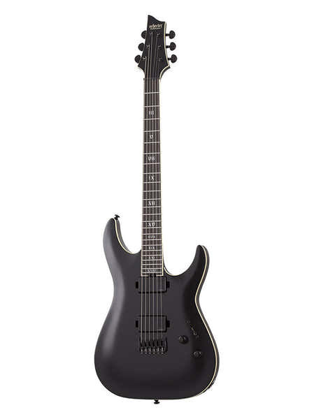 Schecter C-1 Sls Evil Twin Satin-Schwarz