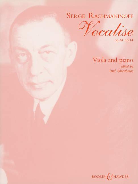 RACHMANINOFF SERGEI WASSILJEWITSCH - Vocalise OP. 34/14 - Bratsche und Klavier