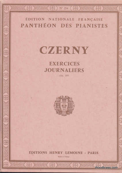 Lemoine Czerny - Exerc. Journaliers (40) Op.337 - Piano