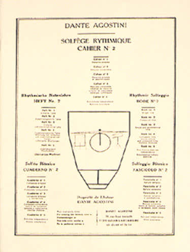 Agostini - Solfege Rythmique Vol.2 : Mesures Composees