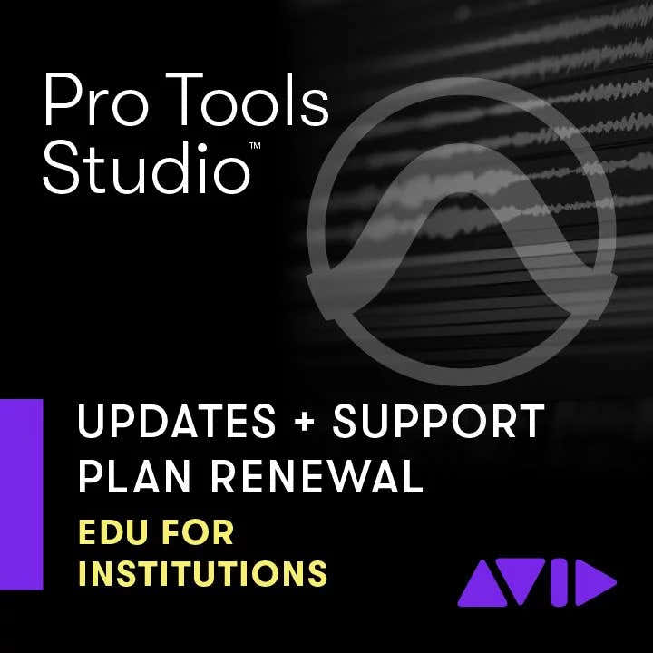 Pro Tools Studio Verlängerung des Bildungs INST UPD Plans