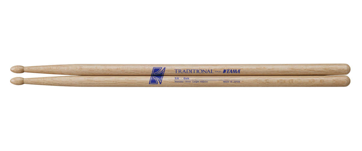 5A - TRADITIONAL SERIES - DRUMSTICK JAPANESE OAK - 14MM - SMALL TIP