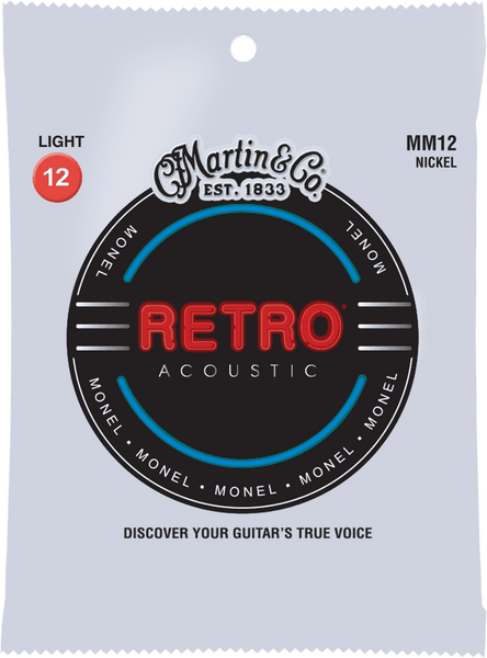 C.F. Martin & Co MM12 Retro Monel Light 12-54