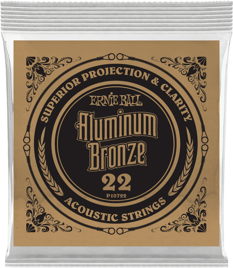 .022 ALUMINUM BRONZE WOUND ACOUSTIC GUITAR STRINGS