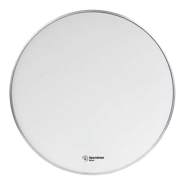 Sparedrum M2W14 - 14" MESH HEAD MUTE 2-PLY - SILENT - WHITE