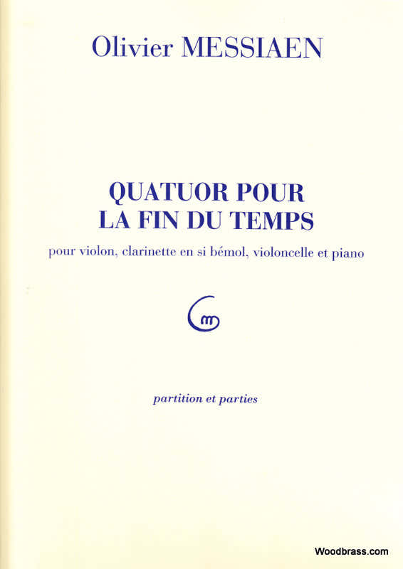 Messiaen O. - Quatuor Pour La Fin Du Temps - Ensemble Mixte