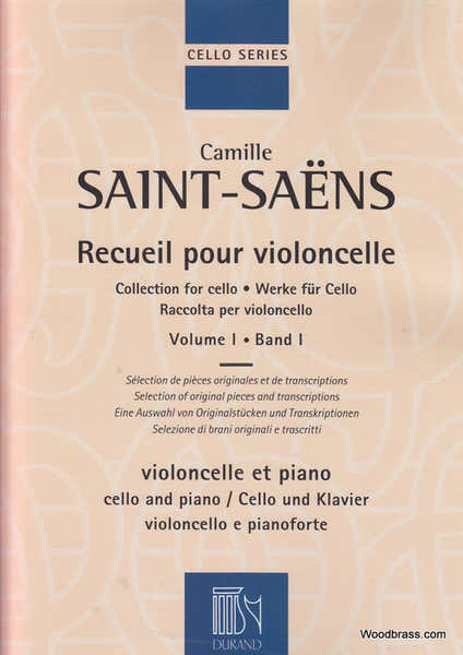 SAINT-saens - Recueil Pour Violoncelle Vol.1