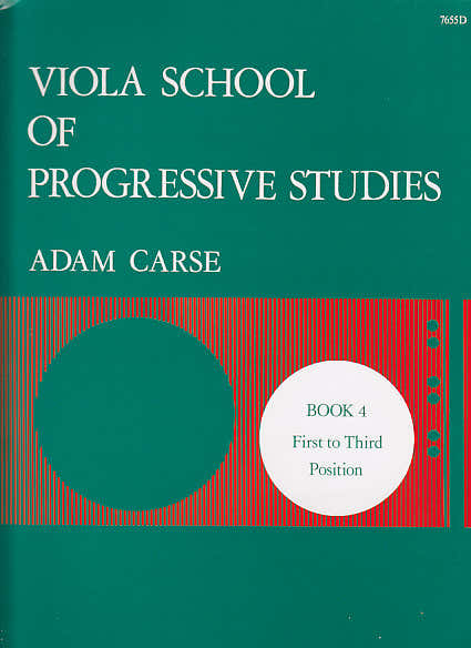 Carse A. - Viola School Of Progressive Studies Vol.4