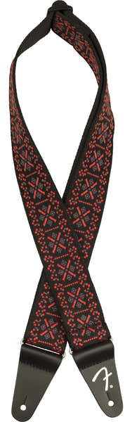 Gewebter Gurt von Pasadena Rotes Gitter 2"