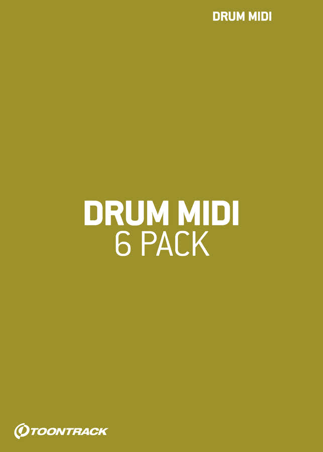 EZdrummer MIDI 6 Pack