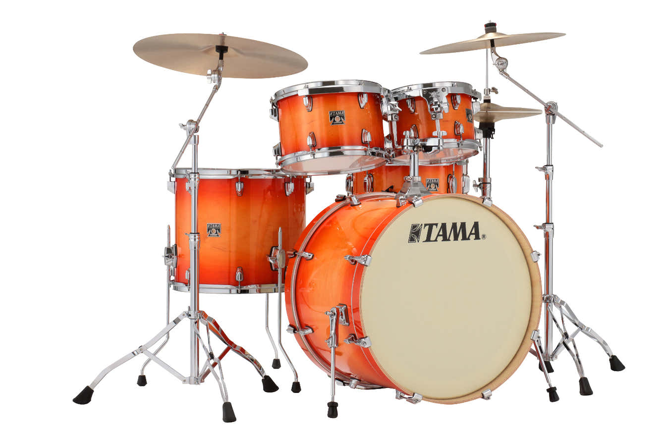 SUPERSTAR CLASSIC 22/10/12/16/14 TANGERINE LACQUER BURST CL52KRS-TLB