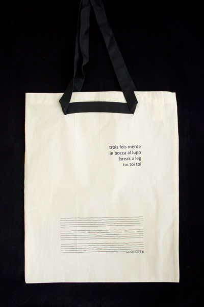 Music Gift Tragetasche "Hals- und Beinbruch"