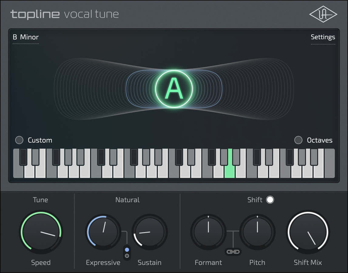 UAD Topline Vocal Tune