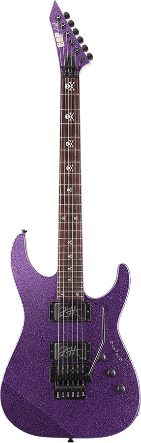 Kh2-Psp Custom Shop Signatures Kirk Hammett Glitter Violet