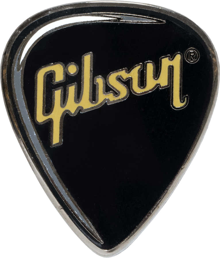 Plektrum-Anstecknadel