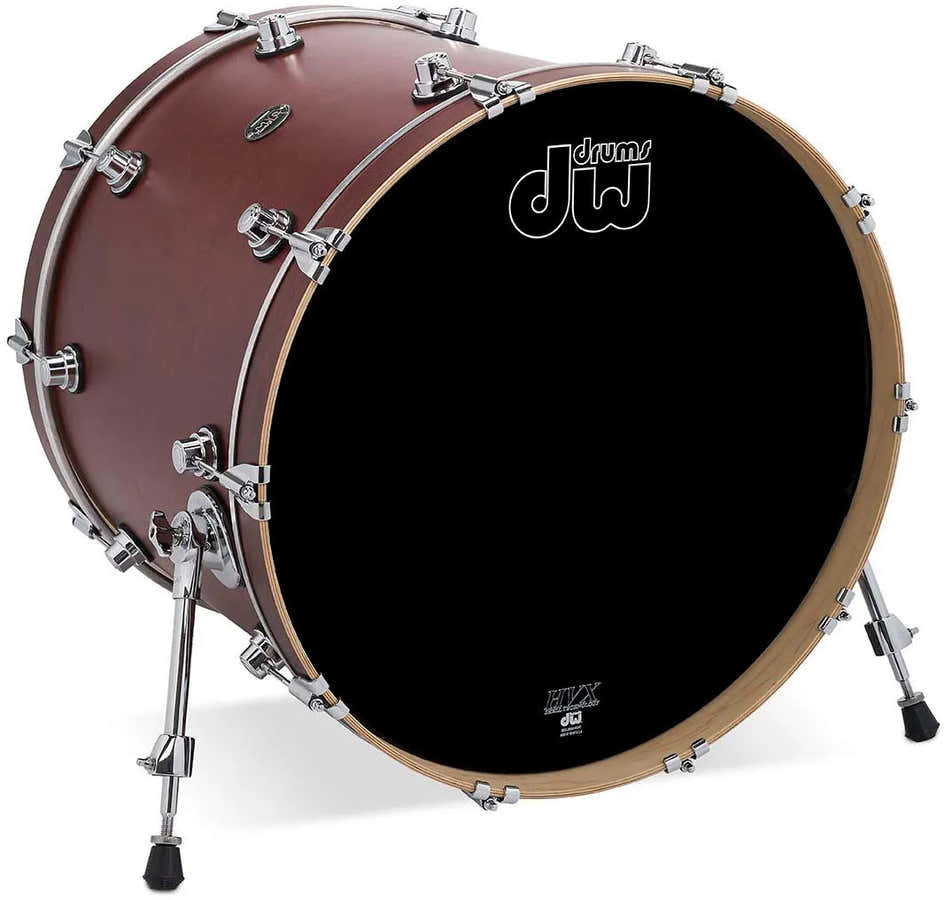 20X16 BASS DRUM PERFORMANCE SATIN OIL TOBACCO
