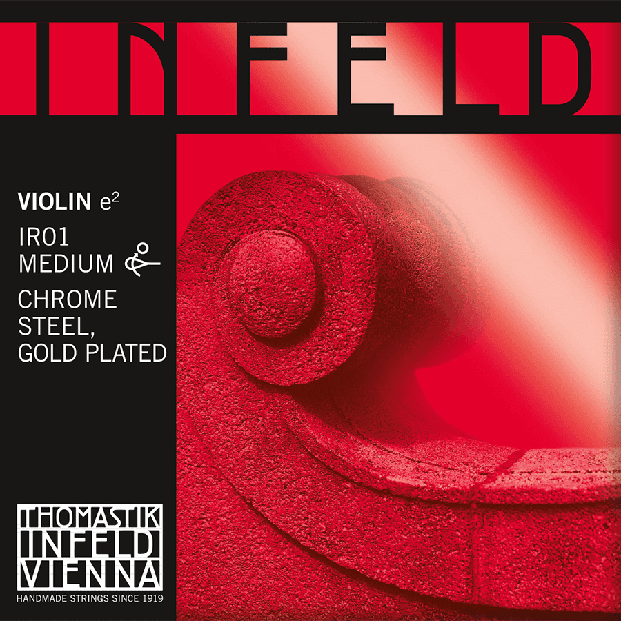 STRINGS VIOLIN INFELD HYBRIDE CORE E AC. CHR./OR IR01