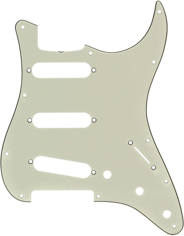 Schlagbrett 60s Strat Mintgrün