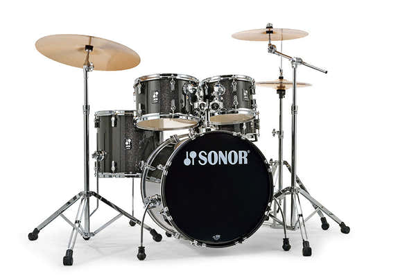 Sonor Aqx Studio Becken-Set Black Midnight Sparkle